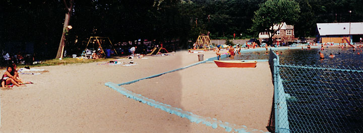 Old Mill Bathing Beach, Paramus NJ in the 1990s