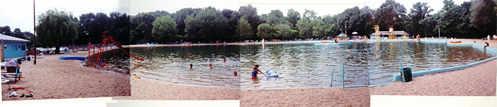 Old Mill Bathing Beach, Paramus NJ in the 1990s