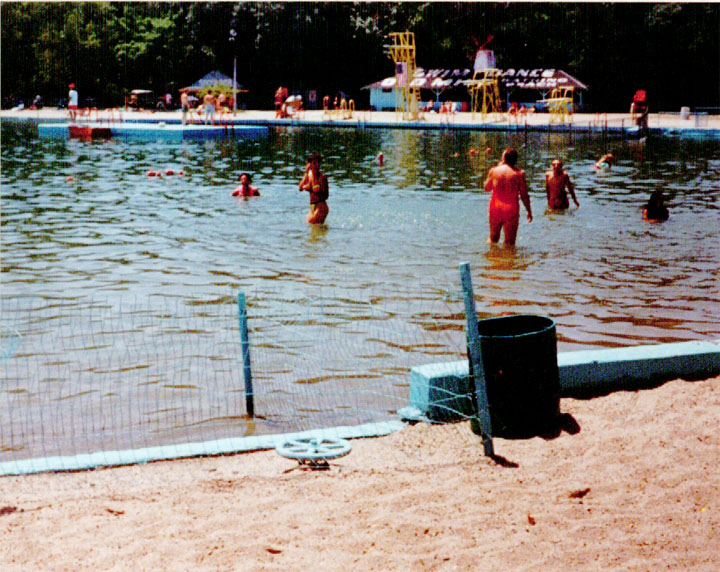 Old Mill Bathing Beach, Paramus NJ in the 1990s