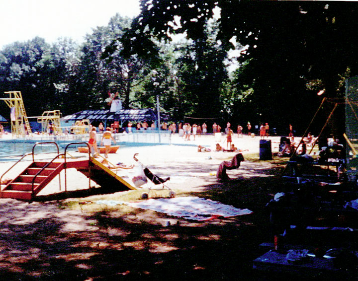 Old Mill Bathing Beach, Paramus NJ in the 1990s