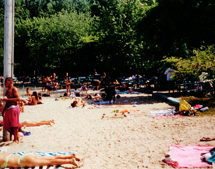 Old Mill Bathing Beach, Paramus NJ in the 1990s