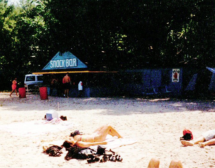 Old Mill Bathing Beach, Paramus NJ in the 1990s