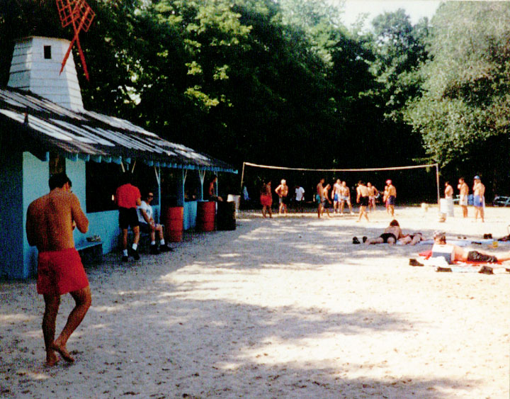 Old Mill Bathing Beach, Paramus NJ in the 1990s