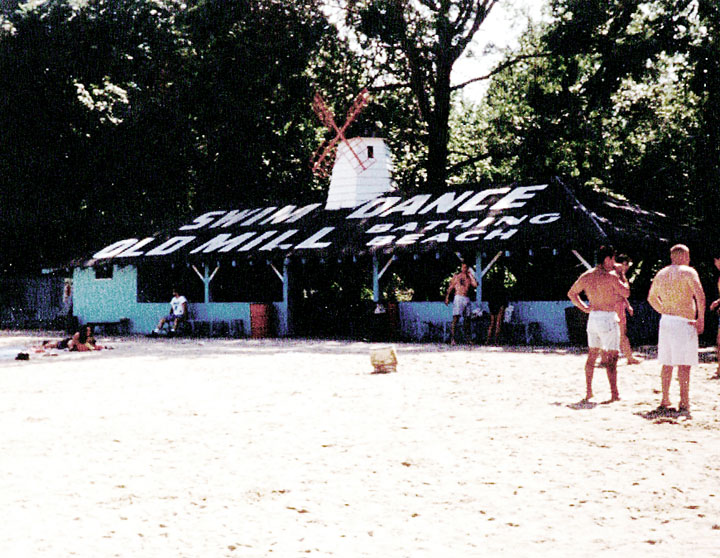 Old Mill Bathing Beach, Paramus NJ in the 1990s