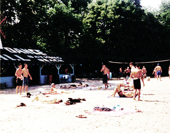 Old Mill Bathing Beach, Paramus NJ in the 1990s
