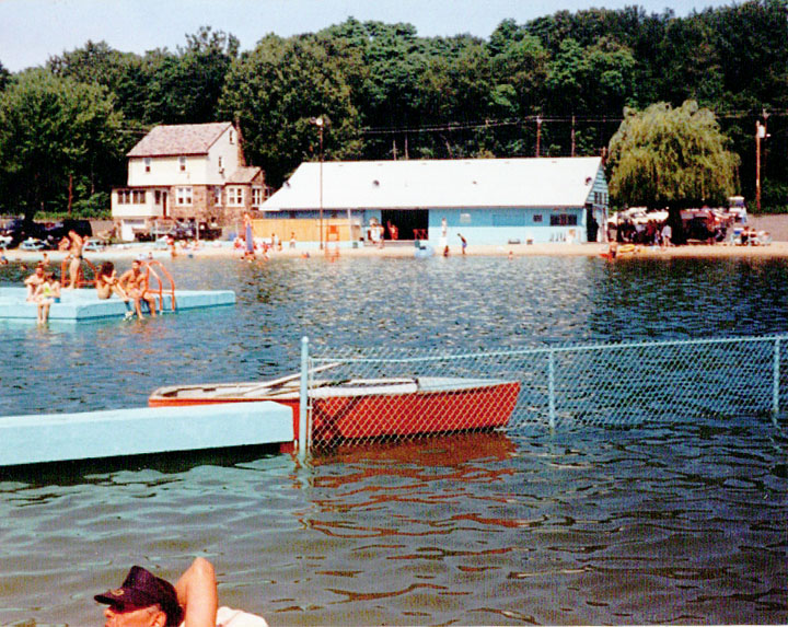 Old Mill Bathing Beach, Paramus NJ in the 1990s